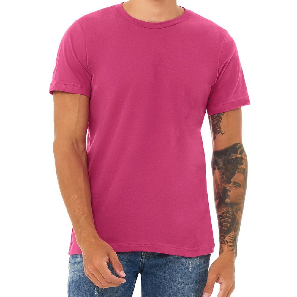 NWOT - Bella Canva Unisex Jersey T-Shirt - Berry - 3001C